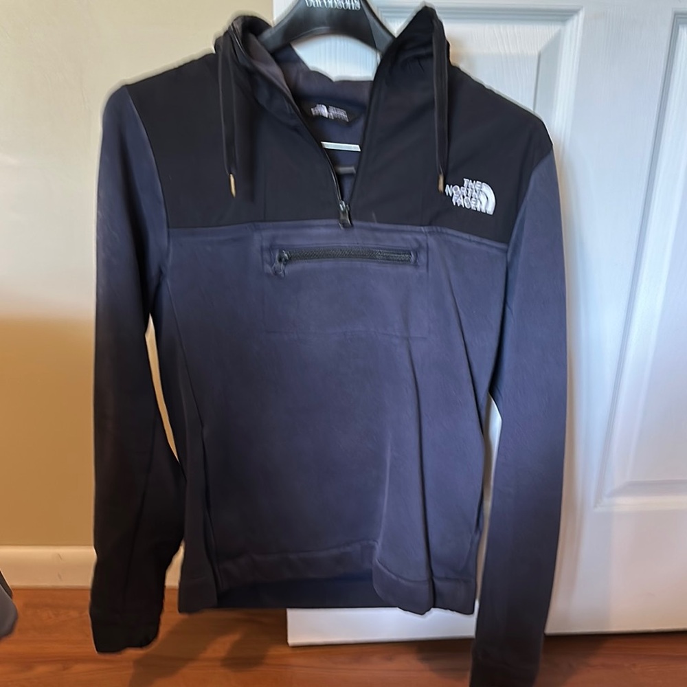 The North Face Black Quarter-Zip Pullover Used